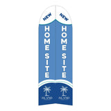 14 ft Double Sided Feather Flag Spike Base Kit - New Homesite