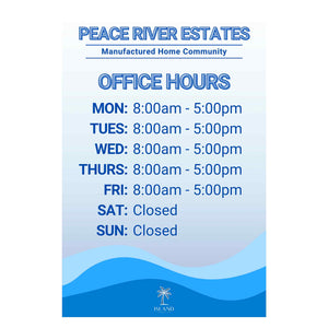 Office Hours Sign