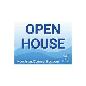 Open House Ground Stake Sign