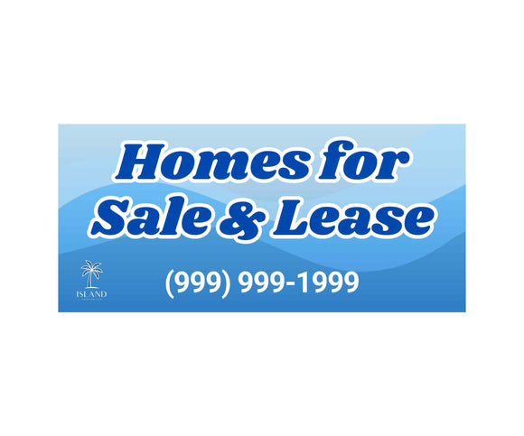 Homes for Sale & Lease Banner