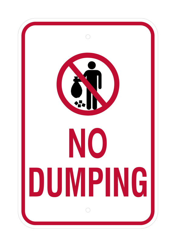 No Dumping Sign